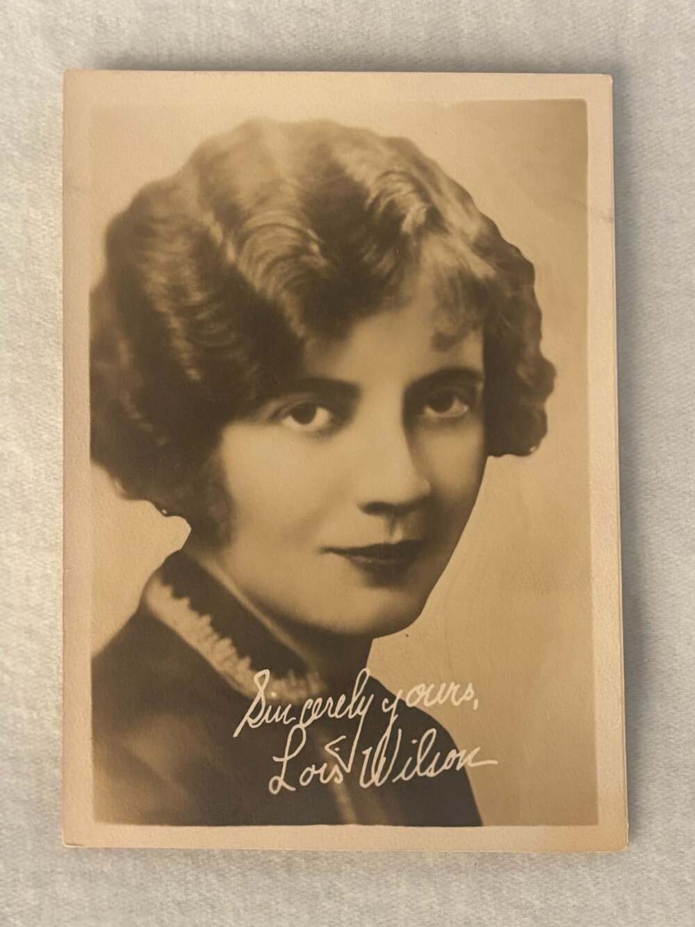 Lois Wilson 1920s Original Vintage Portrait Photo